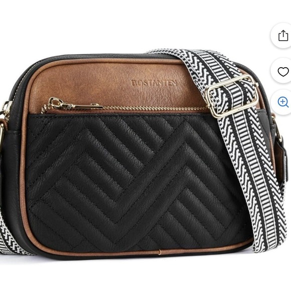 The Unbranded Brand Handbags - Quilted Crossbody Bags for Women Vegan Leather Purses Small Shoulder Handbags...